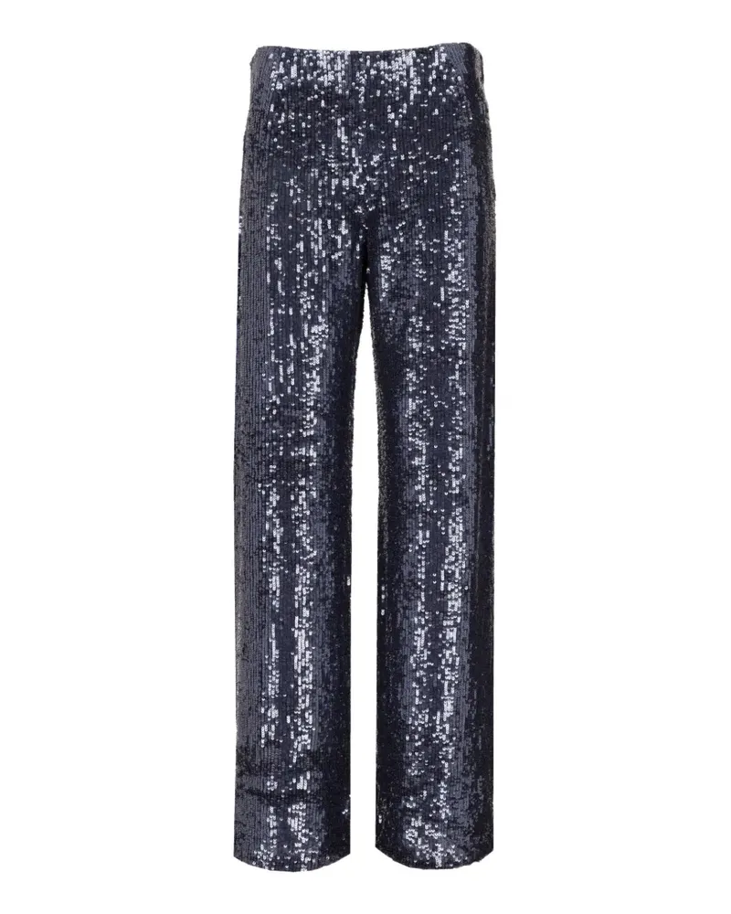 P.A.R.O.S.H. P.A.R.O H. Hose mit Pailletten - Blau Blau