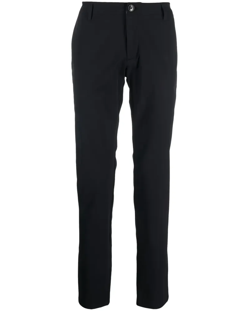 Armani Exchange Halbhohe Tapered-Hose - Blau Blau