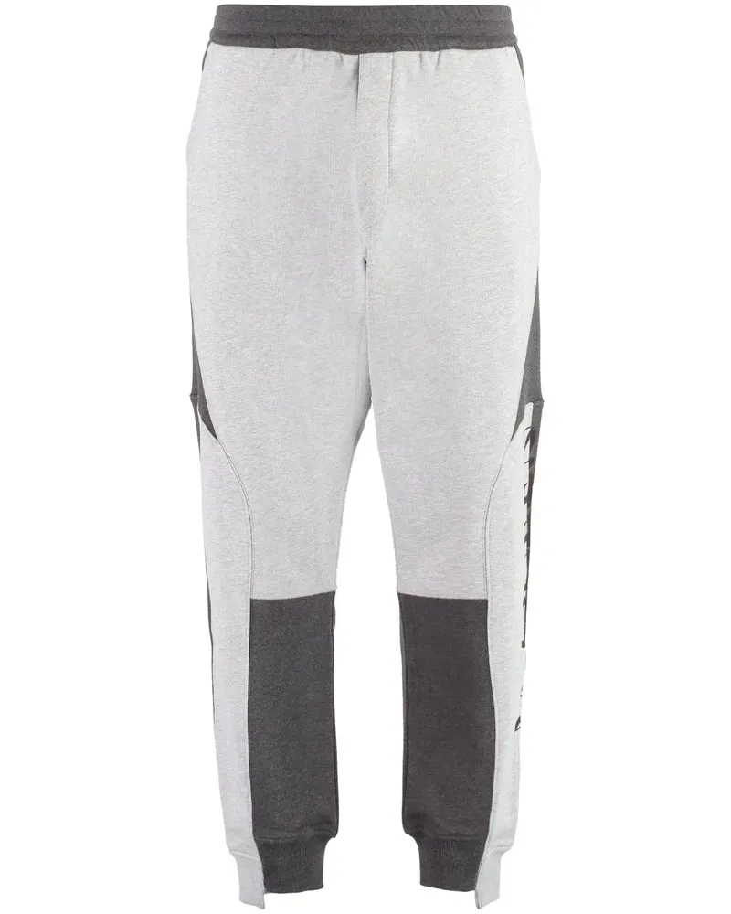Alexander McQueen Jogginghose im Patchwork-Design - Grau Grau