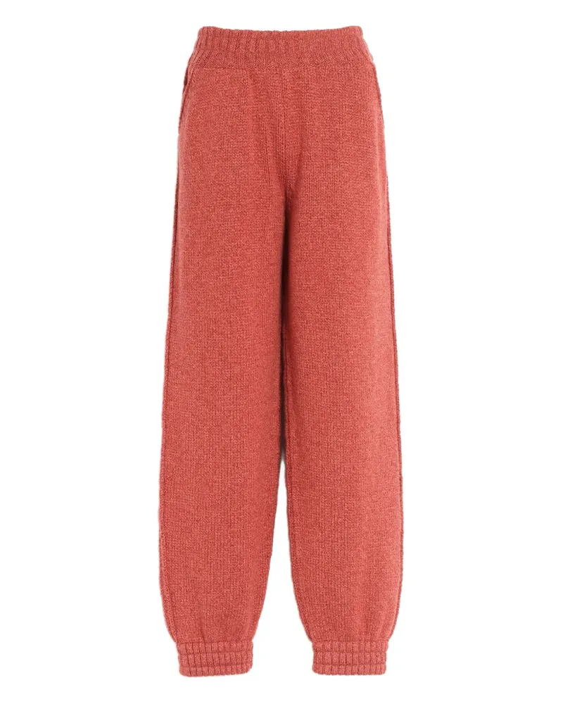 Barrie Gestrickte Kaschmirhose - Orange Orange