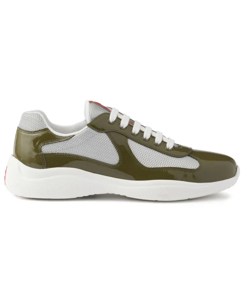 Prada Americas Cup Sneakers - Grün Grün