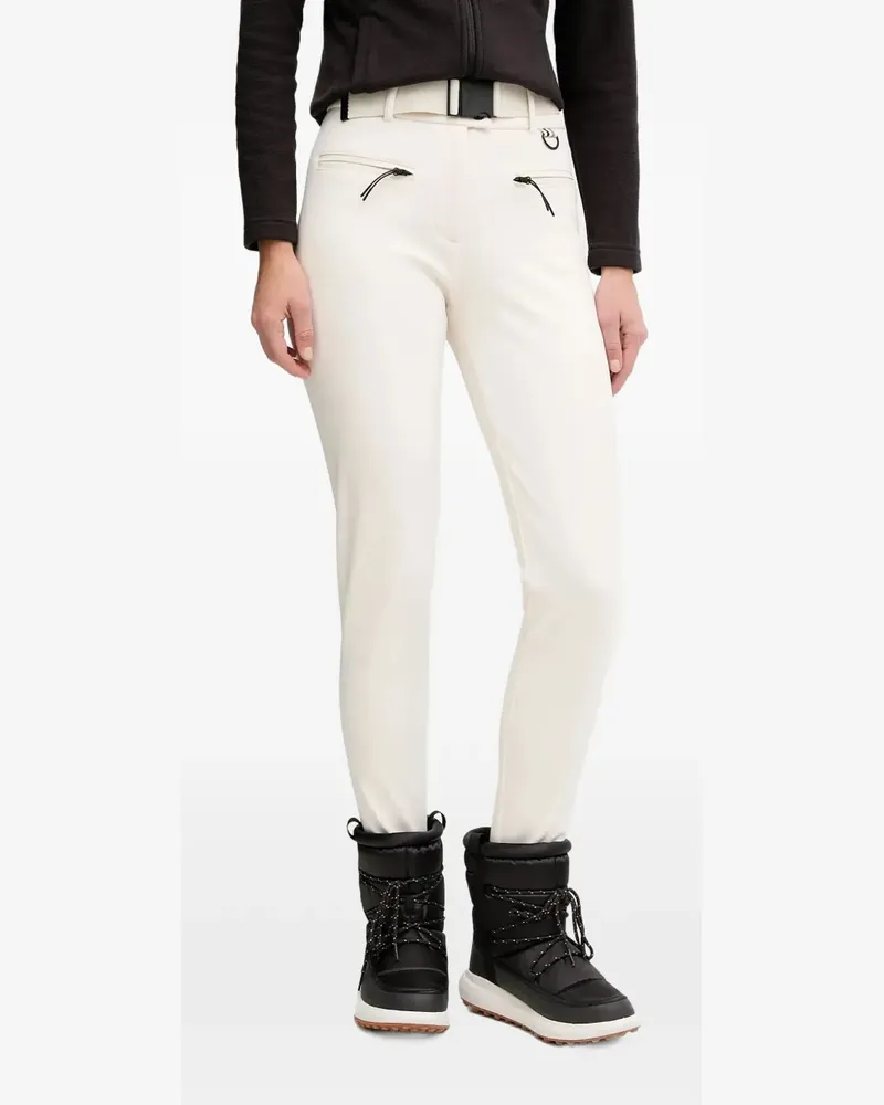 HUGO BOSS Skihose mit Schnallengürtel - Weiß Weiß