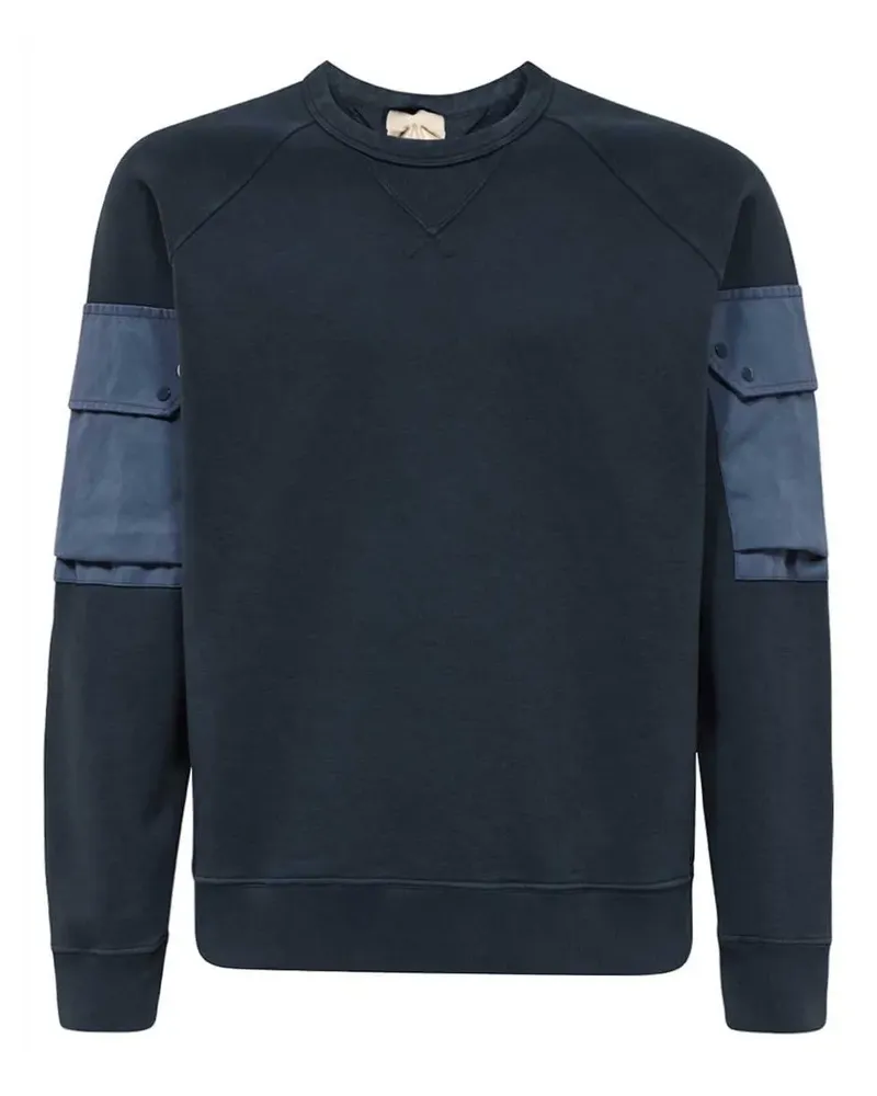 Ten c Klassisches Sweatshirt - Blau Blau