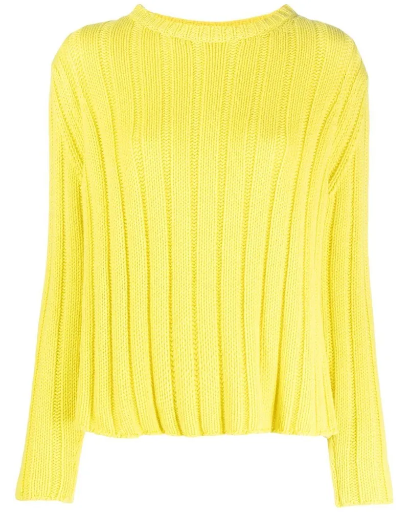 Fabiana Filippi Kaschmirpullover mit Rundhalsausschnitt - Gelb Gelb