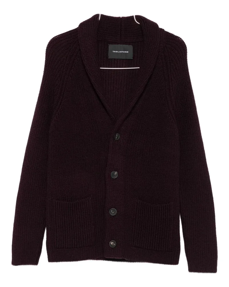 Tagliatore shawl-collar pocket cardigan - Braun Braun