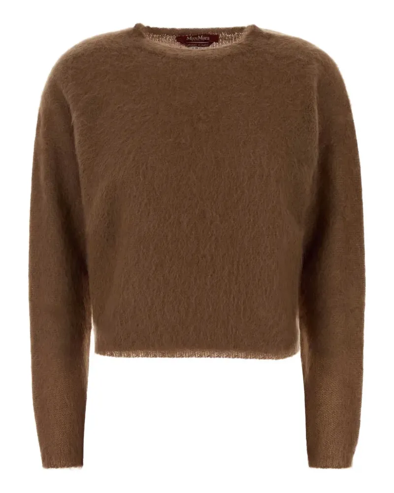 Max Mara brushed-knit sweater - Braun Braun