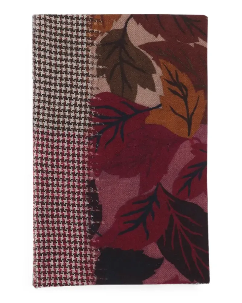 Faliero Sarti houndstooth-print scarf - Rot Rot