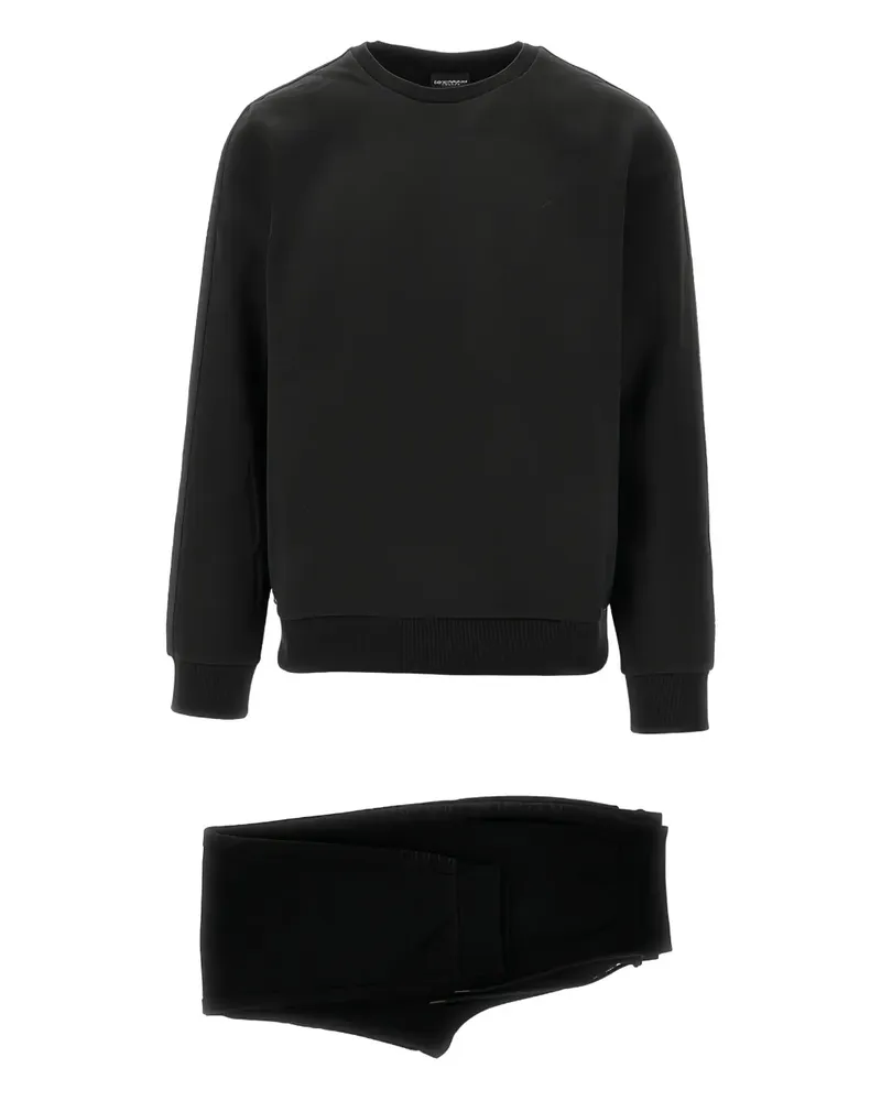 EA7 Jogginghose mit Logo - Schwarz Schwarz