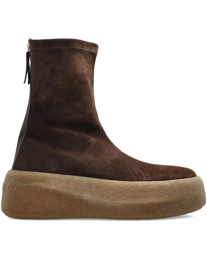 Vic Matié Stiefel mit Plateau - Braun Braun