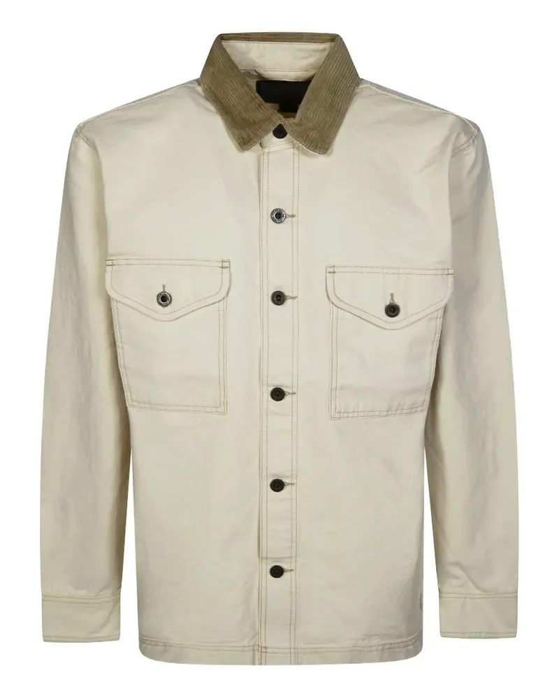 Filson Rustic corduroy collar pocket shirt jacket - Nude Nude