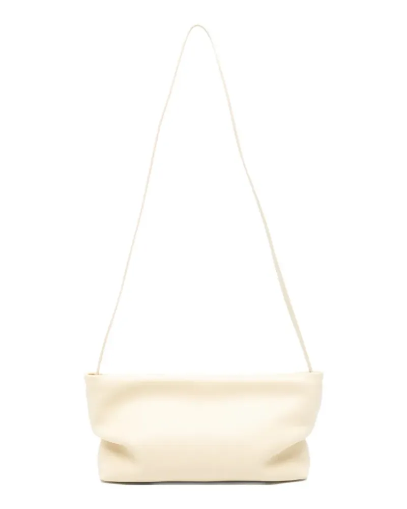 Aesther Ekme Nina leather clutch bag - Nude Nude