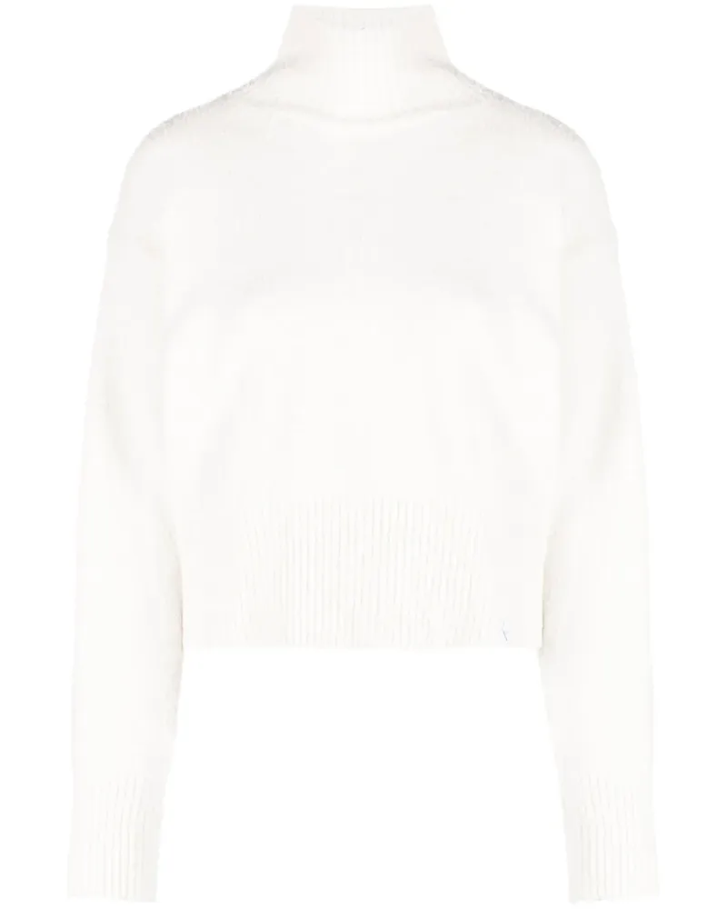 Calvin Klein Pullover mit tiefen Schultern - Weiß Weiß