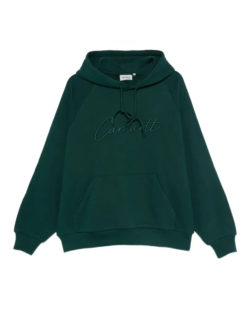 Carhartt WIP Ray logo-embroidered hoodie - Grün Grün