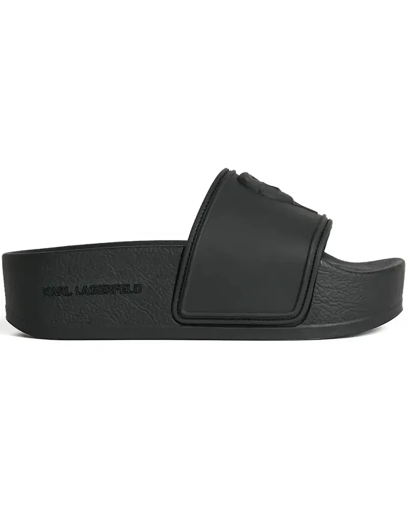 Karl Lagerfeld Ikon Kondo Pantoletten - Schwarz Schwarz