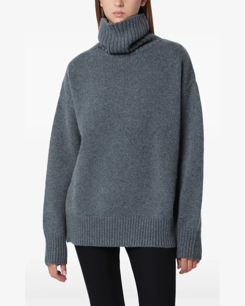 extreme cashmere Rollkragenpullover aus Kaschmir - Grau Grau