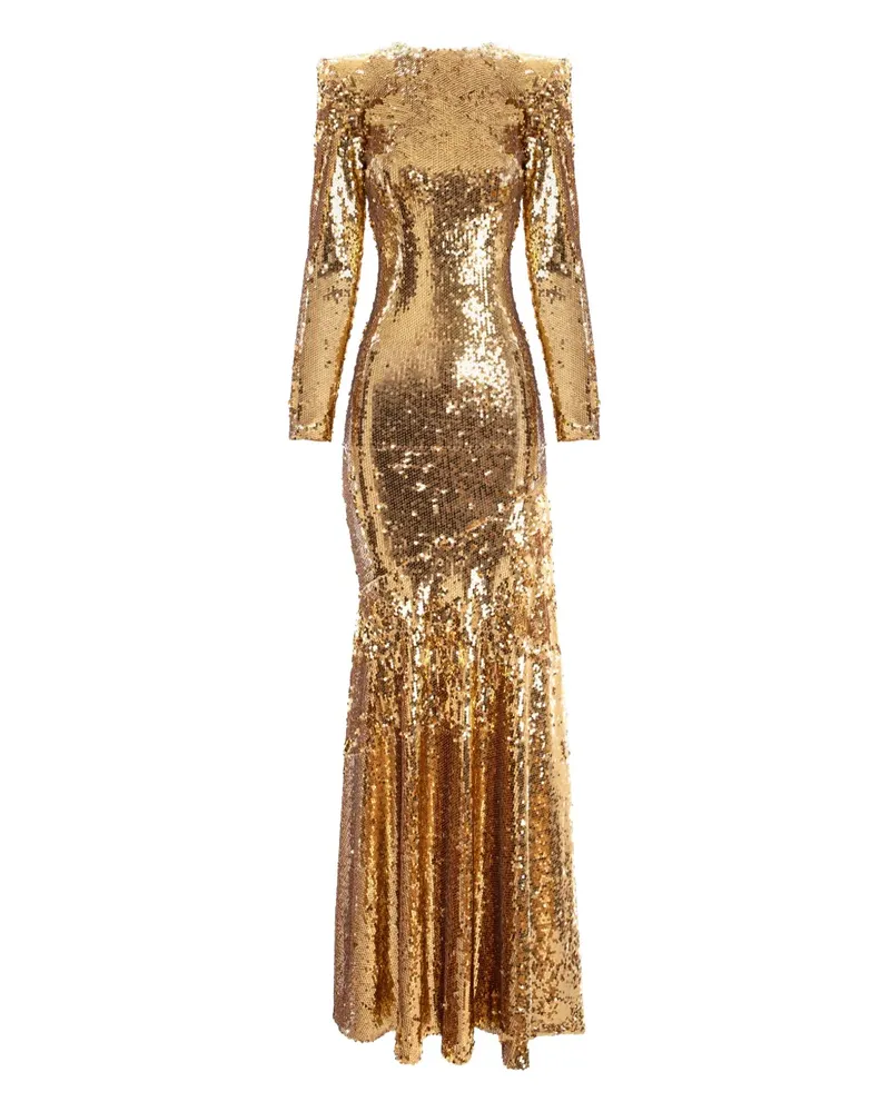 V:PM ATELIER Gema Maxikleid - Gold Gold