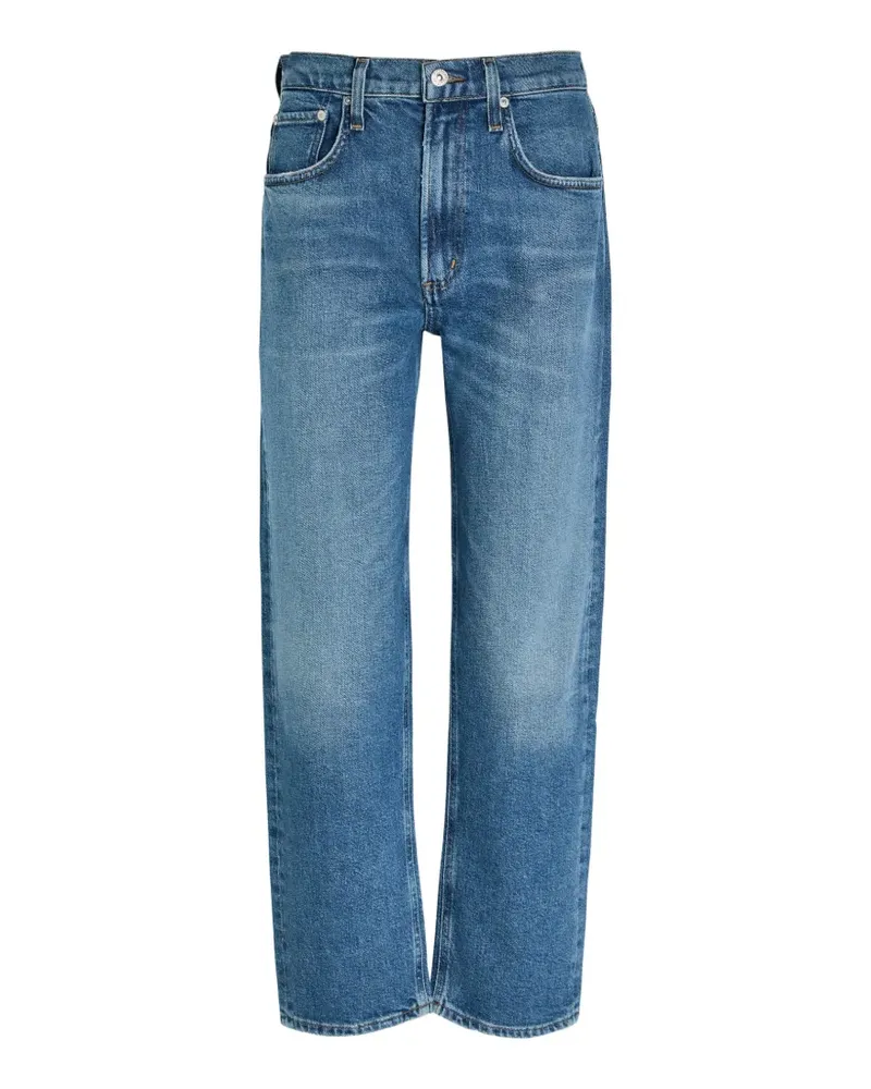 Citizens of humanity Delfina Straight-Leg-Jeans - Blau Blau