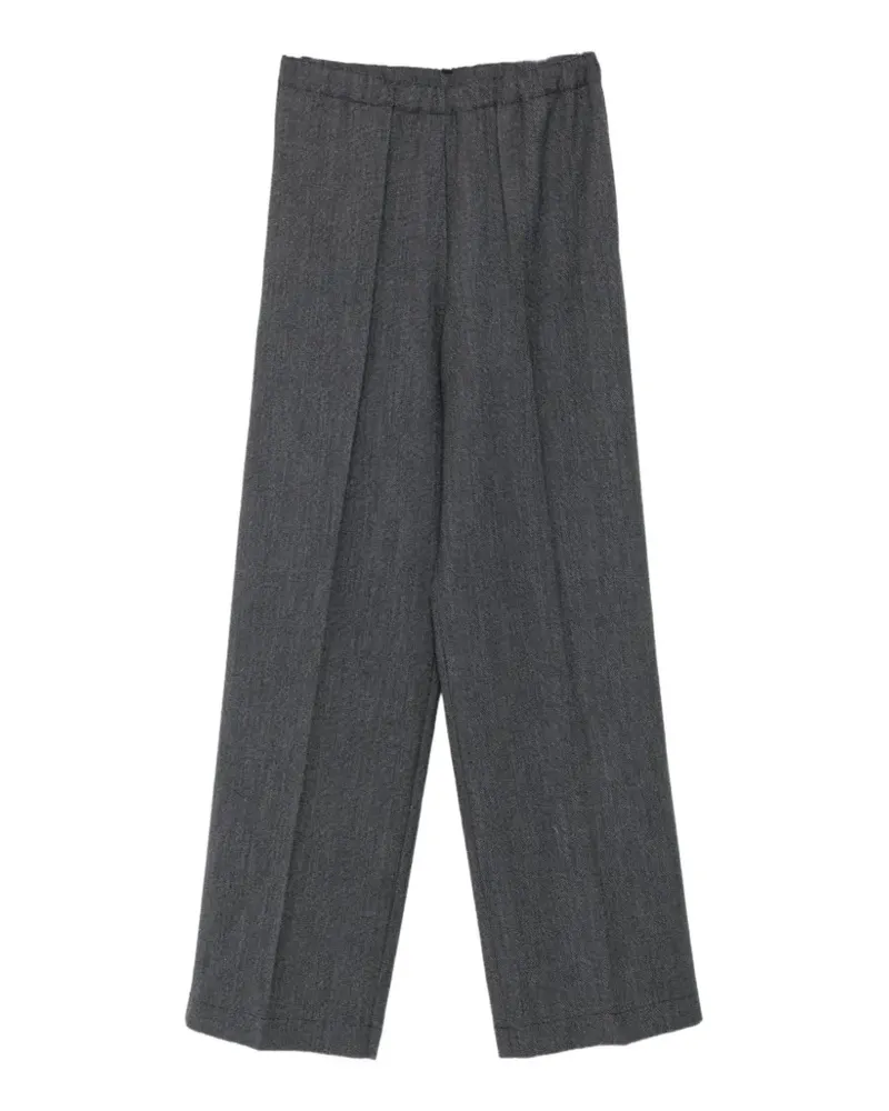 Fabiana Filippi Wide-Leg-Hose mit Bundfalten - Grau Grau