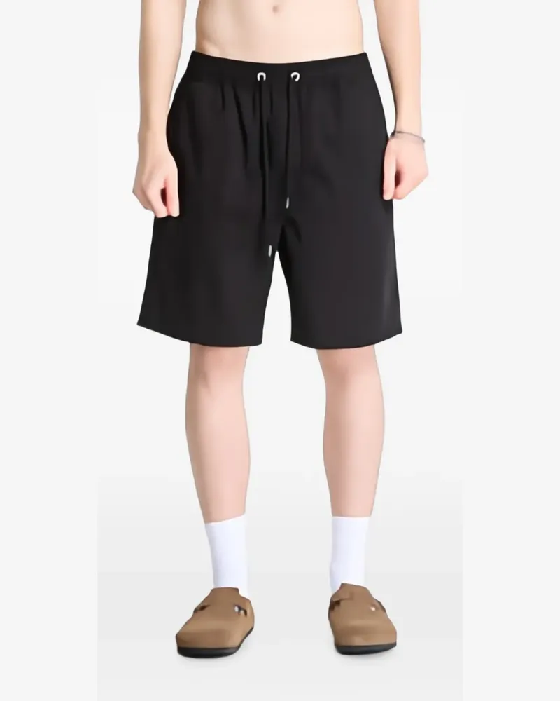 BAPE elasticated relaxed-fit shorts - Schwarz Schwarz