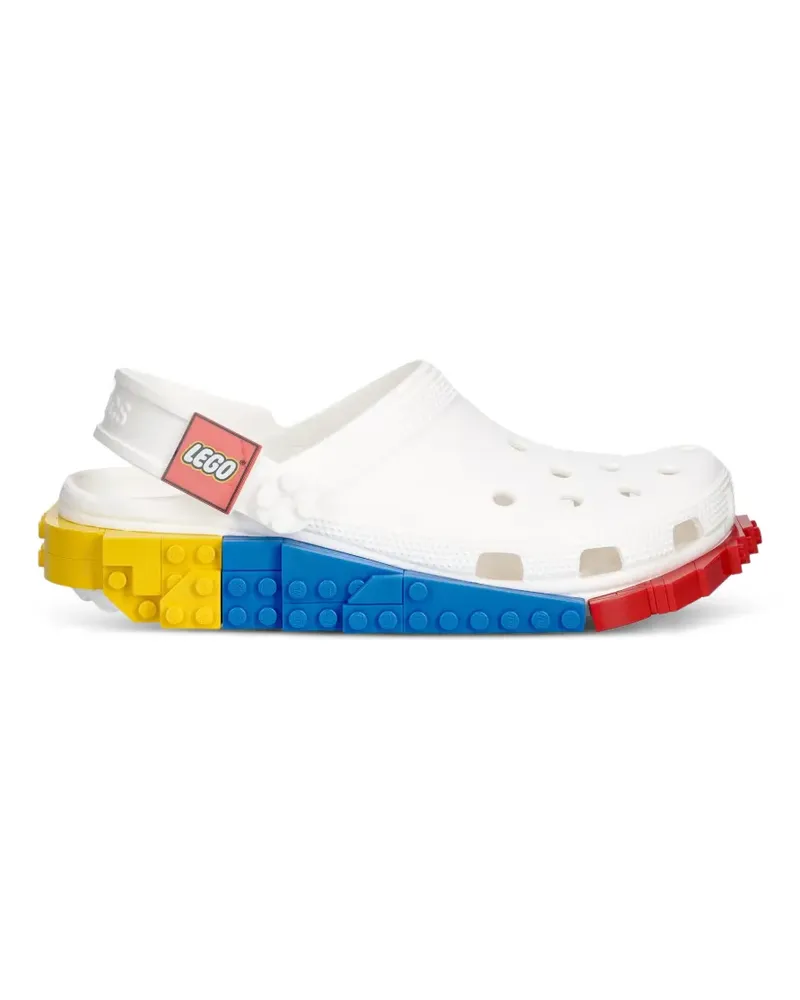 Crocs x Lego Creativity Slingback-Mules - Weiß Weiß