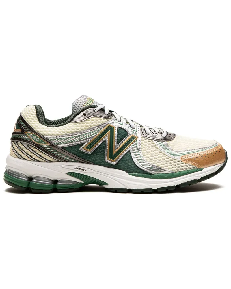 New Balance x Aime Leon Dore 860 v2 Green Sneakers - Grün Grün