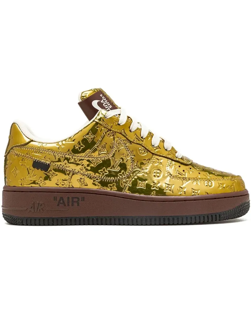 Nike x Louis Vuitton Air Force 1 Sneakers - Gold Gold