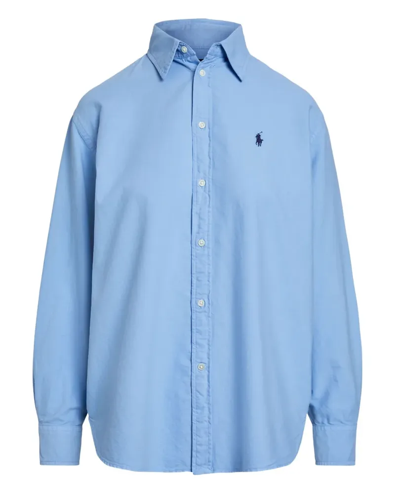 Ralph Lauren Klassisches Hemd - Blau Blau