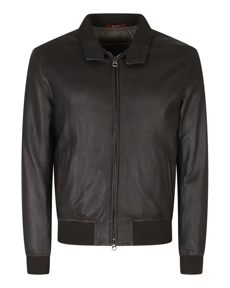 Stewart Nuvola Campus Lederjacke - Braun Braun