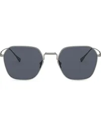 Giorgio Armani Sonnenbrille mit eckigem Gestell Grau