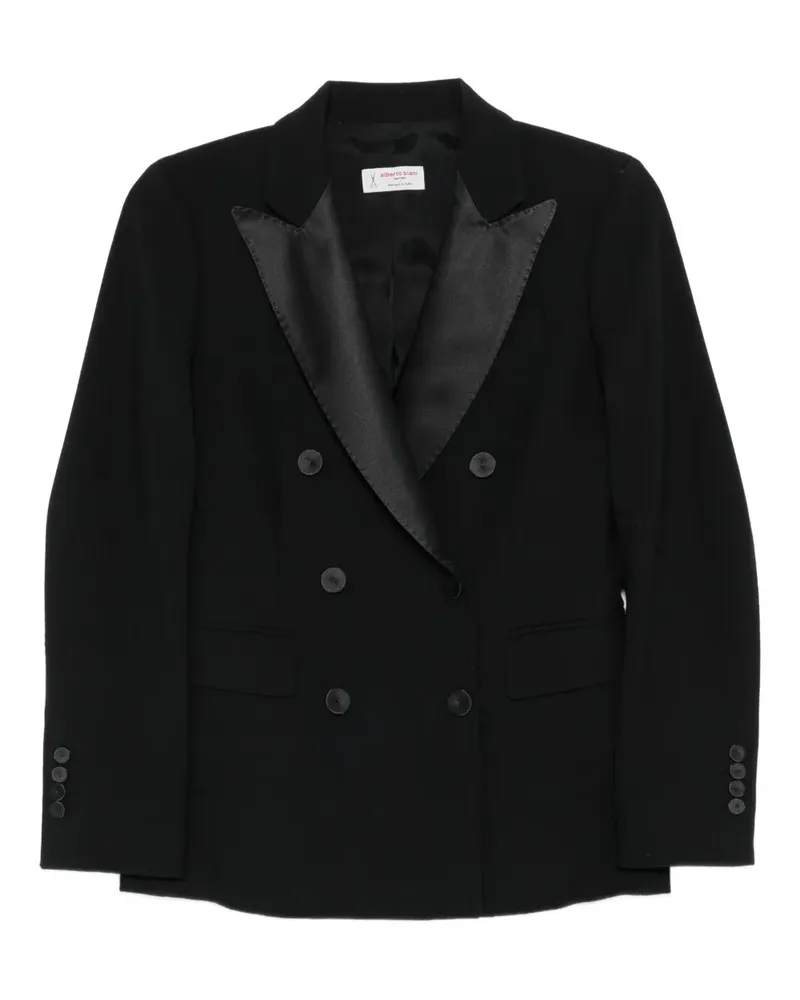 Alberto Biani Doppelreihiger Blazer - Schwarz Schwarz