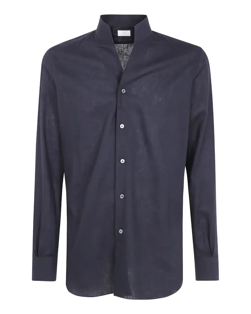 MAZZARELLI long-sleeve shirt - Schwarz Schwarz