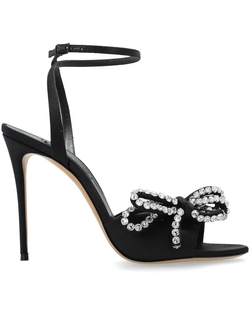 Casadei Judith Sandalen 100mm - Schwarz Schwarz