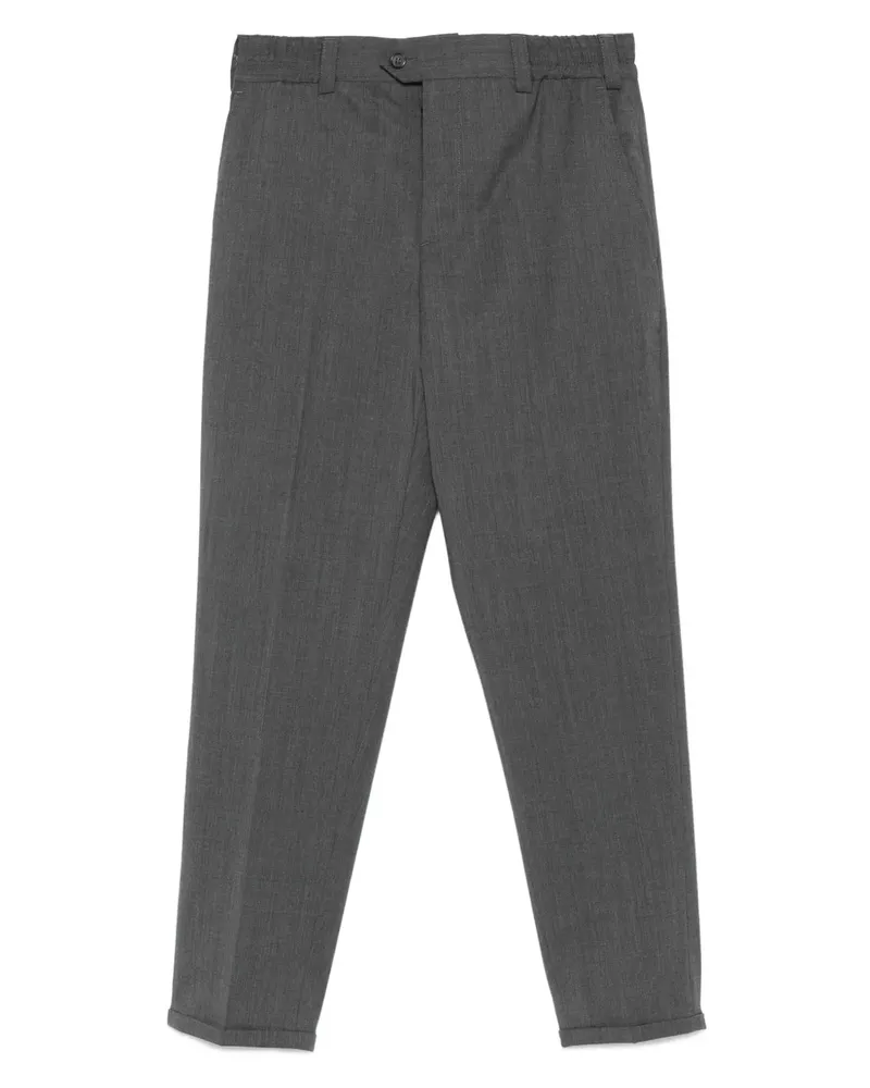 PT TORINO Hose mit Umschlag - Grau Grau