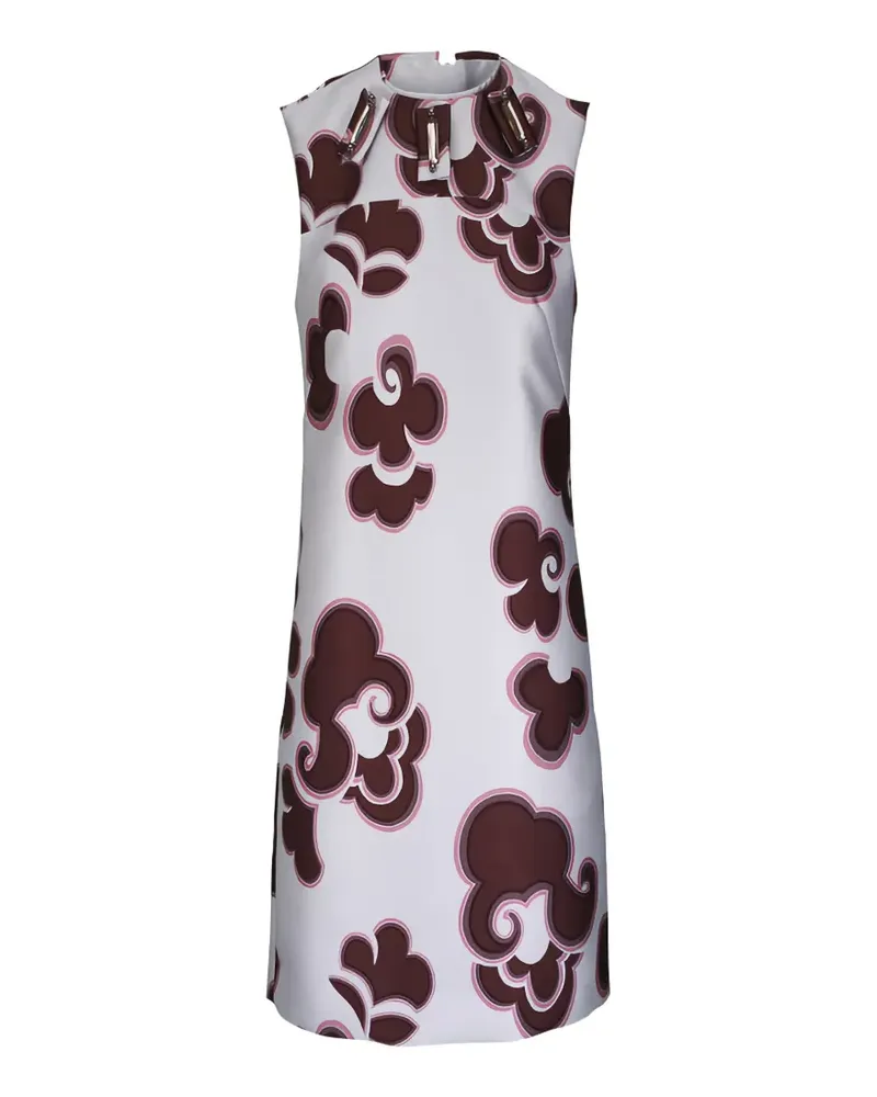 Dorothee Schumacher embellished floral dress - Weiß Weiß