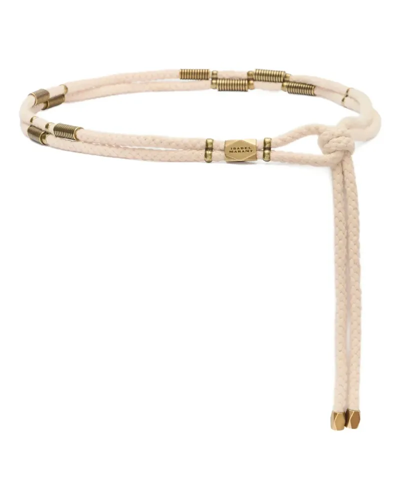 Isabel Marant Sayka Kordelgürtel - Nude Nude