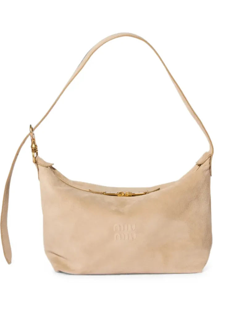 Miu Miu suede bag - Nude Nude