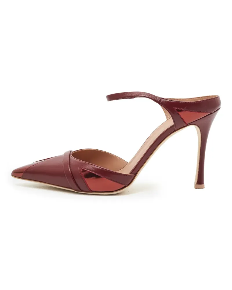 Malone Souliers Uma Mules mit Absatz - Rot Rot