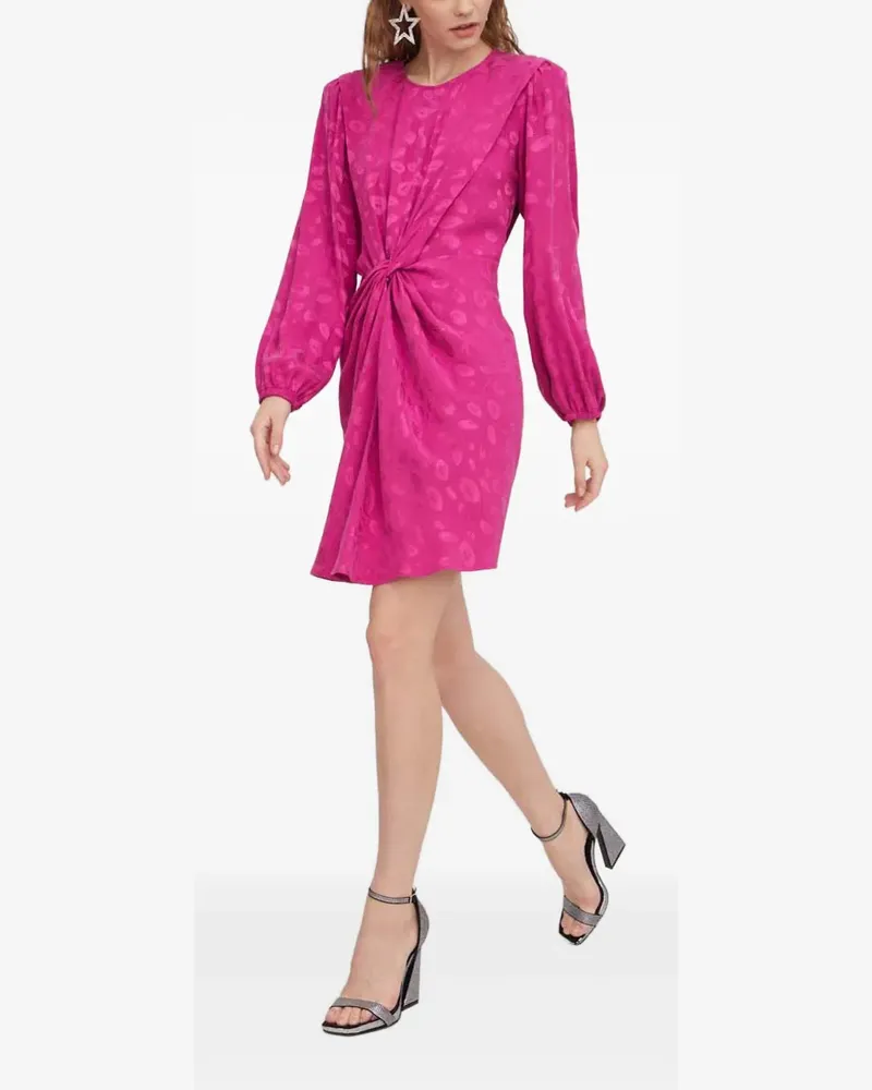 HUGO BOSS Minikleid mit Knoten - Rosa Rosa