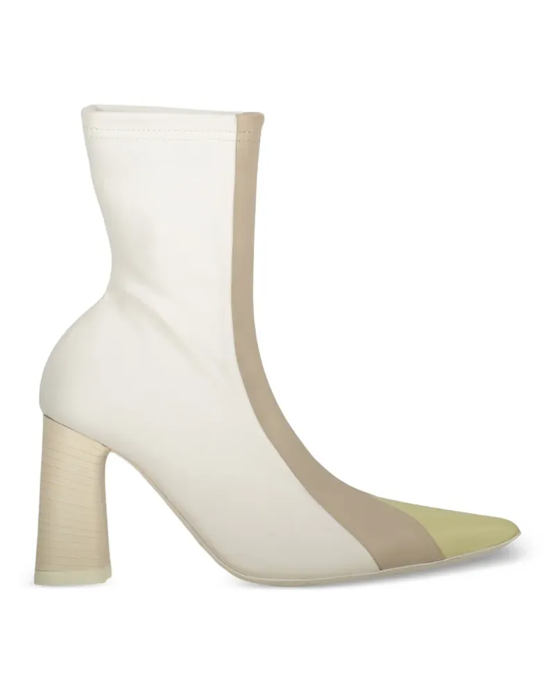 ELLERY block-heel ankle boots - Nude Nude