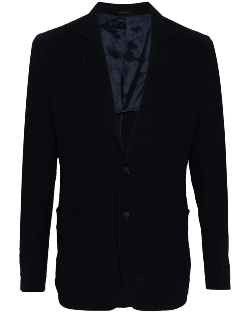 Giorgio Armani Einreihiges Sakko - Blau Blau
