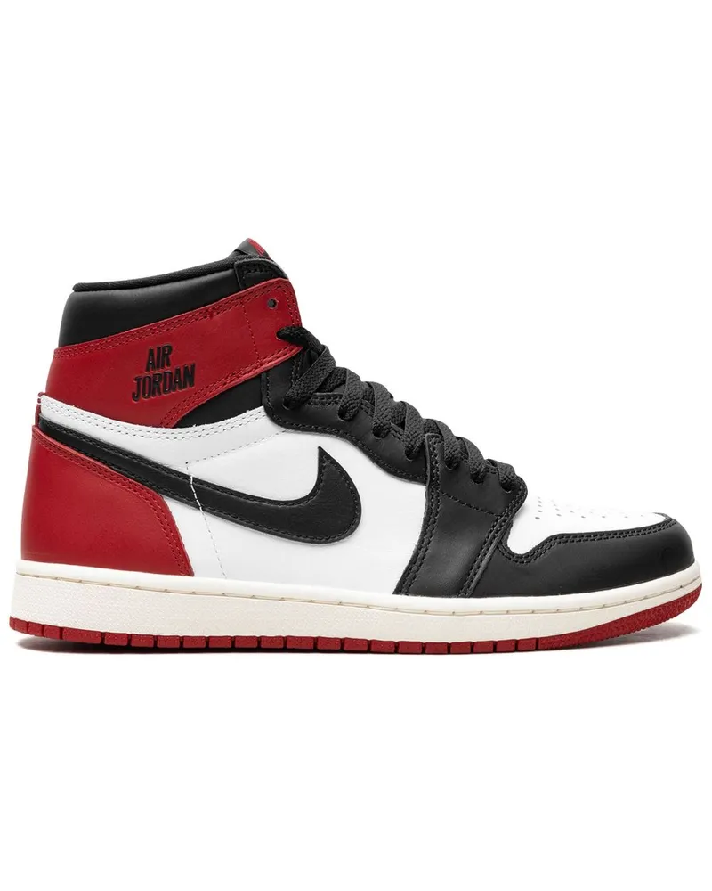 Jordan Air  1 High OG Black Toe Reimagined Sneakers - Rot Rot