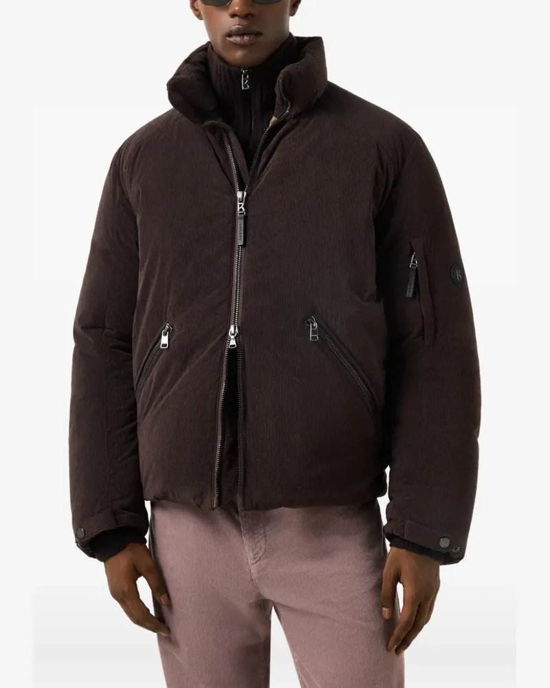 Bogner Bert corduroy-effect padded jacket - Braun Braun