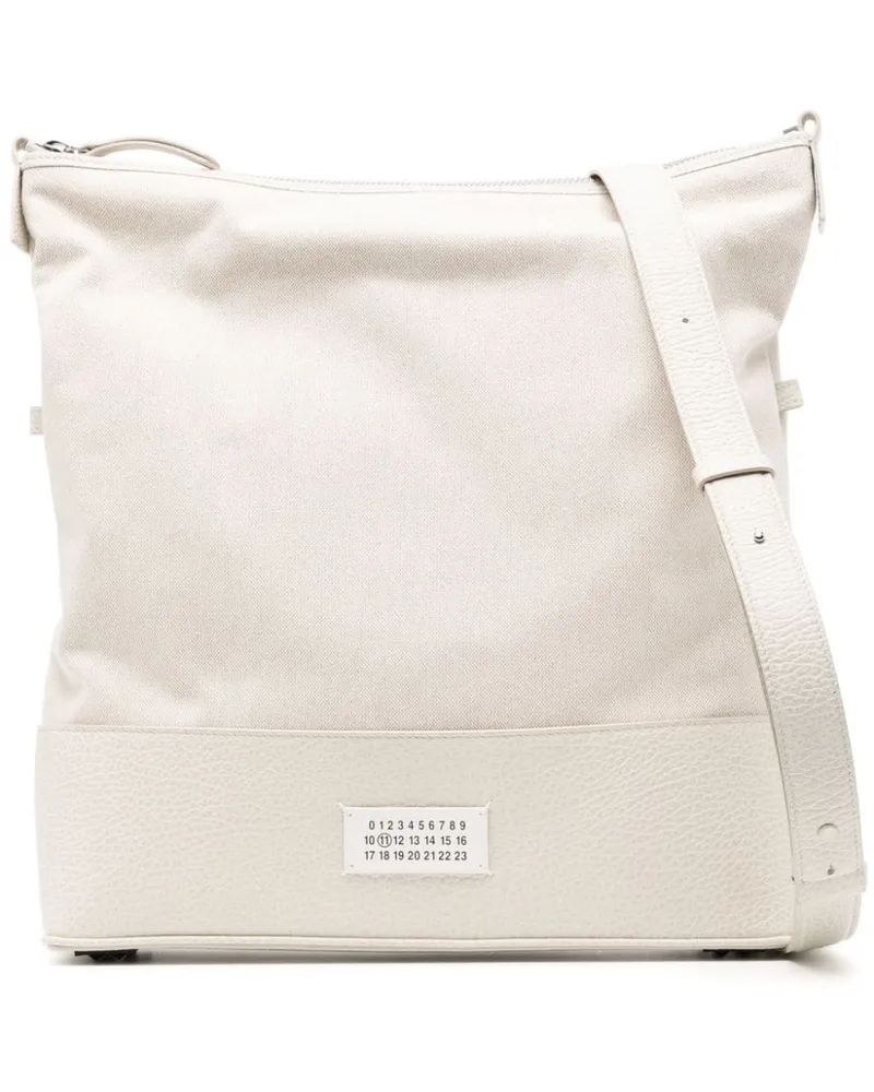 Maison Margiela 5AC Schultertasche Weiß