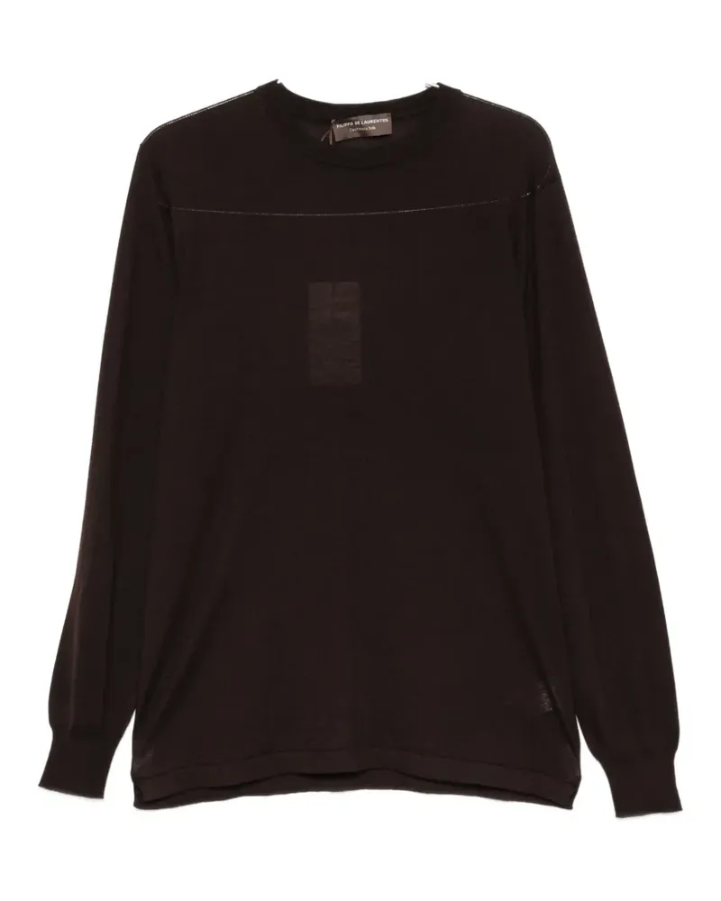 Filippo de Laurentiis long-sleeve T-shirt - Braun Braun