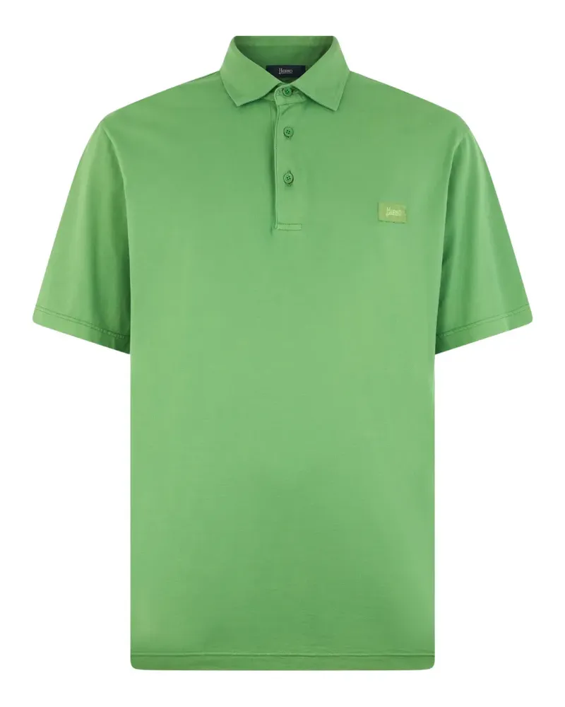 Herno short-sleeve polo shirt - Grün Grün