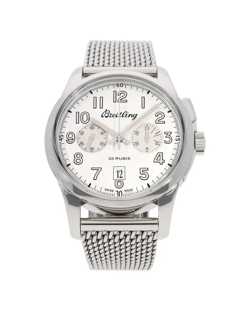 Breitling 2022 Transocean 46mm - Weiß Weiß