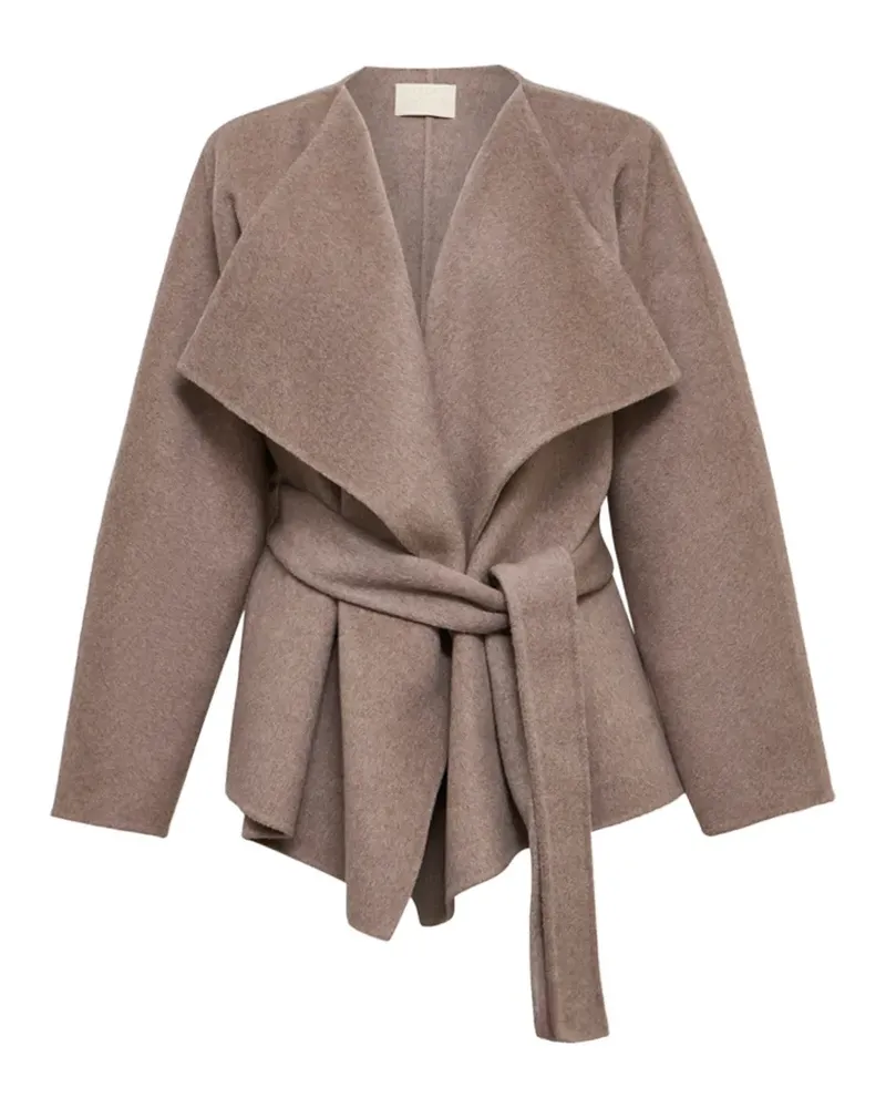 Ulla Johnson Sasha belted wool coat - Grau Grau