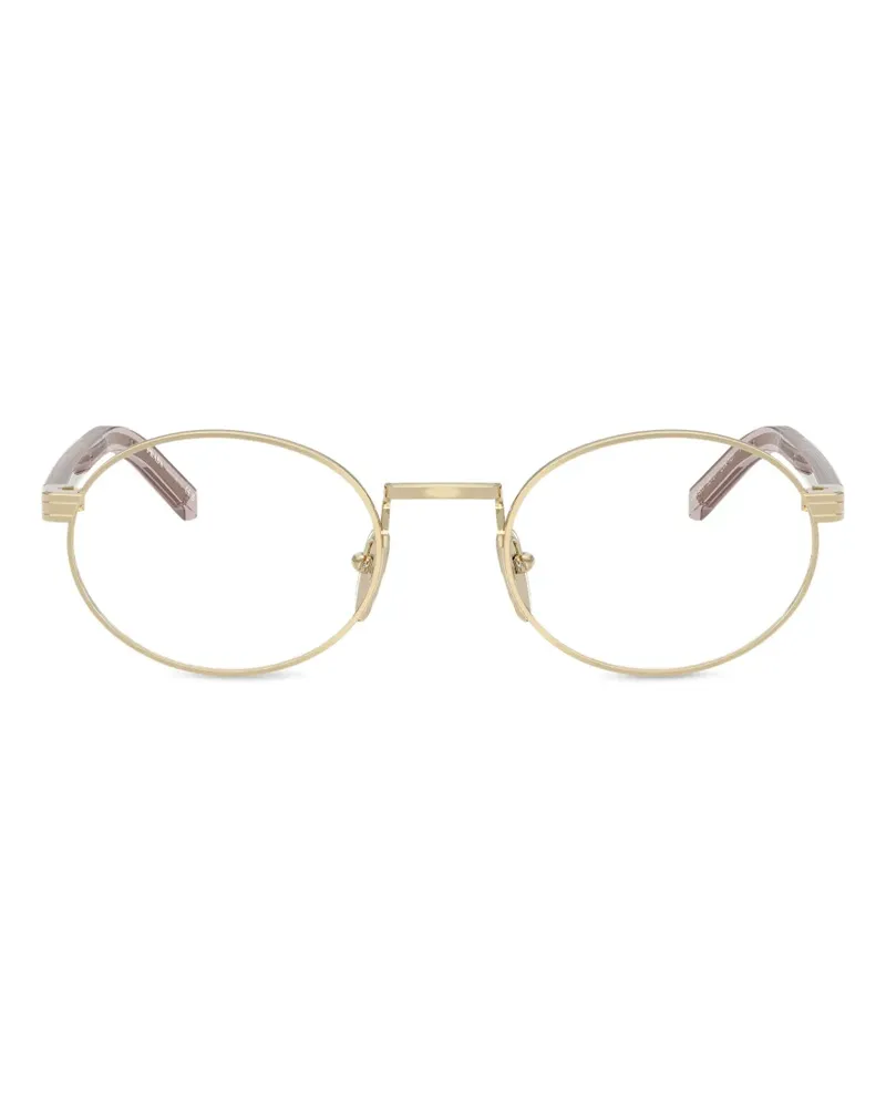 Prada PRB55V Brille mit ovalem Gestell - Violett Violett