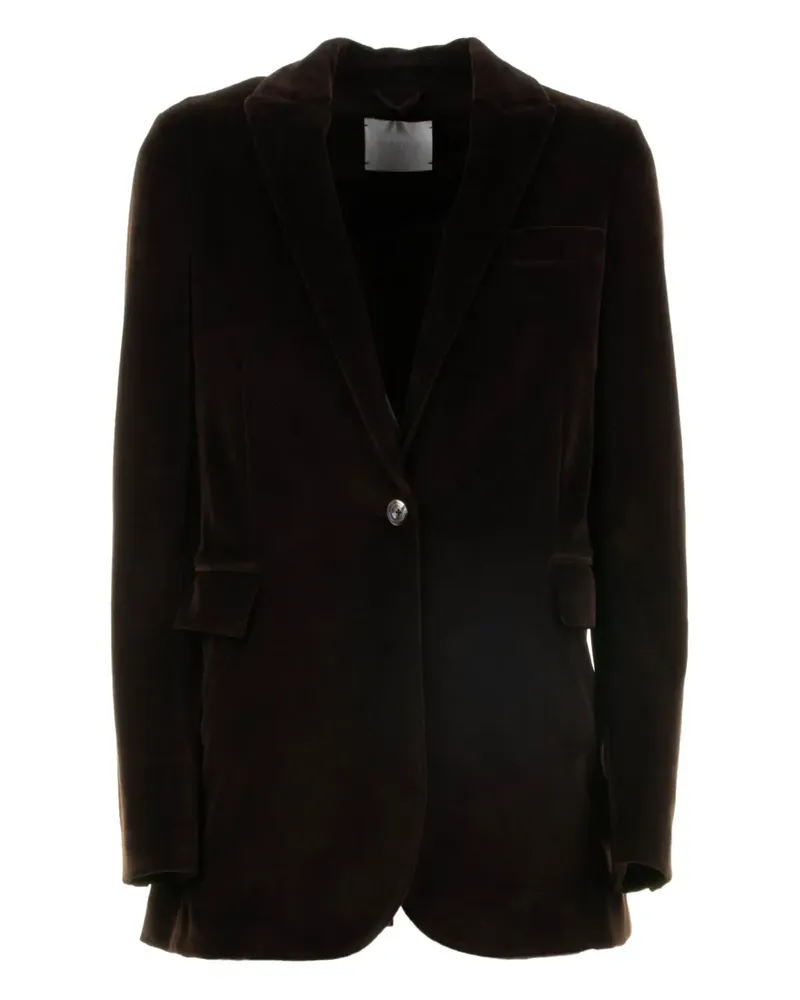 CIRCOLO 1901 notched-lapel jacket - Braun Braun