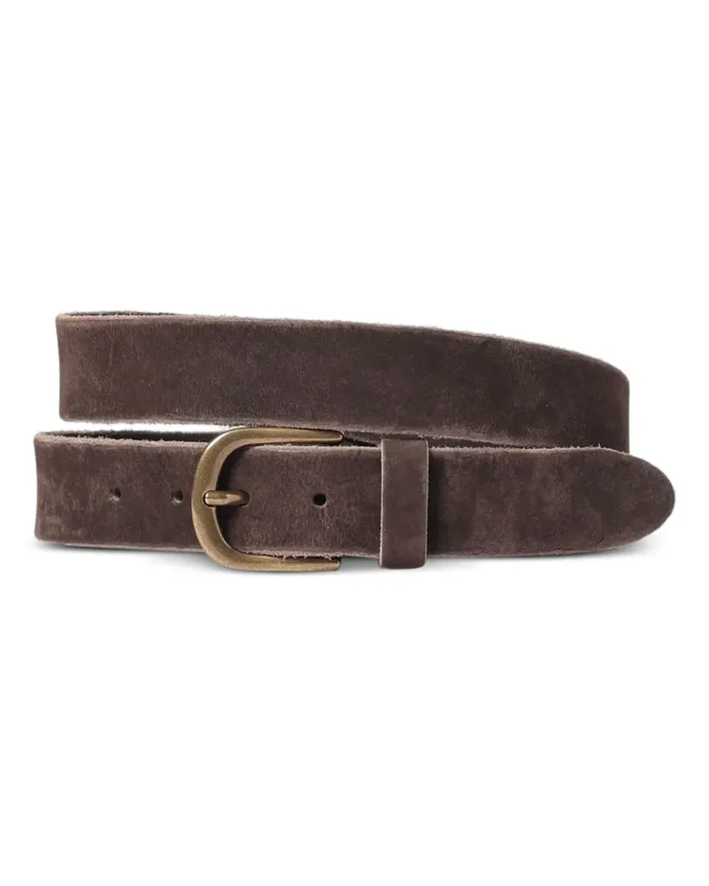 Sebago Gürtel aus Wildleder - Braun Braun